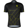 Maillot de ciclismo de hombre Scott RC Team 20 SS negro/amarillo black/sulphur yellow