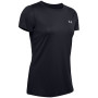 Camiseta de mujer Under Armour Tech SSC - Solid negro Black / / Metallic Silver