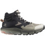 Calzado de mujer Salomon Predict Hike Mid Gore-Tex negro/verde vintage khaki