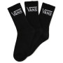 Calcetines de mujer Vans Wm Classic Crew 6.5-10 3Pk negro Black/Lavender Fog