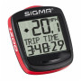 Ciclocomputador Sigma BaseLine 1200 negro/rojo