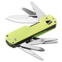 Cuchillo multiuso Leatherman Free T4 amarillo lunar