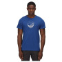 Camiseta de hombre Regatta Cline VI azul/blanco Lapis Blue