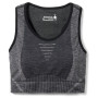 Ropa interior funcional para mujer Smartwool W Intraknit Racerback Bra negro black heather