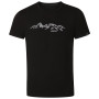Camiseta de hombre Alpine Pro Lyor (2025) negro black