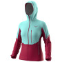 Chaqueta de mujer Dynafit Radical Infinium Hybrid Jkt W turquesa/burdeos marine blue/6210