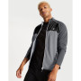 Sudadera de hombre Dare 2b Riform II Core Strech gris claro Ebony/Black