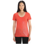 Camiseta funcional de mujer Icebreaker Women Tech Lite II SS Scoop Tee Plume