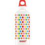Botella Sigg Design 0,6 l blanco/rojo