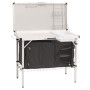 Cocina Outwell Drayton Kitchen Table negro/blanco