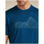 Camiseta funcional de hombre Icebreaker Merino Blend 125 Cool-Lite™ Sphere SS Tee Beta