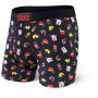 Calzoncillos bóxer Saxx Ultra Boxer Brief Fly negro BlackSoyHappy