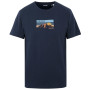 Talla: 4XL / Color: azul oscuro/blanco