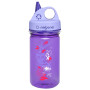 Botella para niños Nalgene Grip-n-Gulp violeta/rojo PurpleHoot