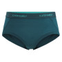 Bragas Icebreaker W's Sprite Hot Pants verde Green Glory