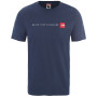 Camiseta de hombre The North Face NSE Tee azul EuBlueWingTeal/TnfRed