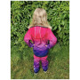 Pantalones softshell para niños WAMU Mozaika purple