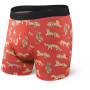 Calzoncillos bóxer Saxx Platinum Boxer Brief Fly naranja RedTiger