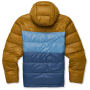 Chaqueta de plumón para hombre Cotopaxi M'S Fuego Max Down Hooded Jacket amarillo/azul Bronze and Deep Sea