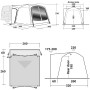 Carpa de autocaravana/furgoneta Outwell Milestone Dash