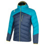 Chaqueta de invierno para hombre La Sportiva Deimos Down Jkt M azul/ azul claro Night Blue/Crystal