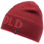 Gorro Devold Rib Logo Beanie rojo Poppy