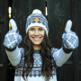 Gorro de lana merino Kama A146