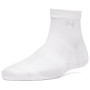 Calcetines de mujer Under Armour UA Women's Vanish 3pk Qtr blanco White / White / Halo Gray
