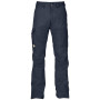 Pantalones de hombre Fjällräven Karl Pro Trousers M azul oscuro Dark Navy