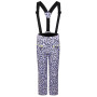Pantalones de invierno para niños Dare 2b Timeout II Pant violeta/verde CosmcSkyLeop