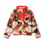 Sudadera para niños Columbia Sequoia Grove™ Printed Full Zip Fleece Zing Fieldaze, marrón/naranja Zing Fieldaze,