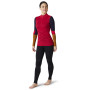 Camiseta funcional de mujer Smartwool W Intraknit Merino 200 Colorblock 1/4 Zip