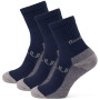Calcetines Zulu Bambus Trek M 3-pack azul dark blue