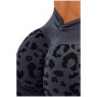 Pantalones cortos de mujer Nebbia Push-Up Compression Leopard Shorts Primal