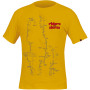 Camiseta de hombre Direct Alpine Flash amarillo Camel/Petrol
