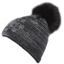 Gorro de mujer Sherpa Suzan negro Black