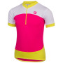 Maillot de ciclismo para niños Etape Peddy rosa pink / limeta