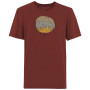 Camiseta de hombre E9 Cave rojo Paprika