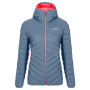 Chaqueta de mujer Salewa W Brenta Jkt gris/naranja Flintstone