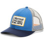 Gorra Marmot Retro Trucker azul oscuro VarsityBlue/ArcticNavy