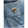 Pantalones de tres cuartos para mujer Chillaz Jessy 2.0 Denim