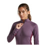 Camiseta funcional de mujer Icebreaker Women Mer 200 ZoneKnit LS Half Zip