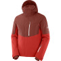 Chaqueta de hombre Salomon Speed Jacket M rojo GojiBerry/MadderBrown/White