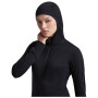 Sudadera funcional de mujer Icebreaker Women Merino Blend 200 RealFleece™ Descender LS Zip Hoodie