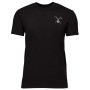 Camiseta de hombre Black Diamond Piolet SS Tee negro Black