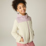Sudadera para niños Regatta Myla Hybrid Jacket PowLilVan