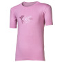 Camiseta funcional para niños Progress Uno World rosa