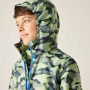 Chaqueta para niños Regatta Printed Lever II DkStrCamGr