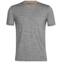 Camiseta de hombre Icebreaker Men Sphere II SS Tee gris metro hthr