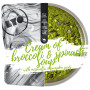 Comida deshidratada Lyo food Cream of Broccoli & Spinach Soup with Mozarella and pumpkin seeds